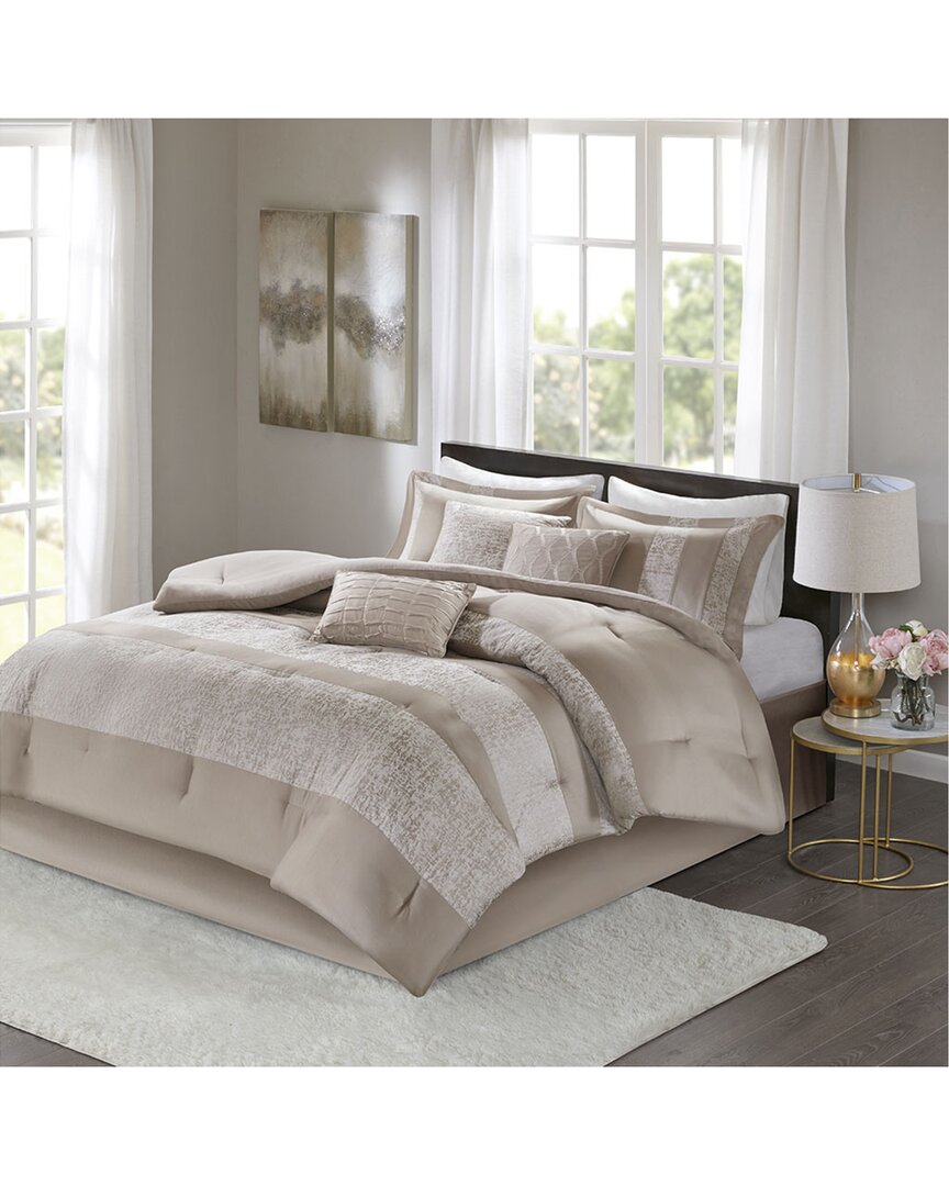 Shop Madison Park Ava Chenille Jacquard Comforter Set