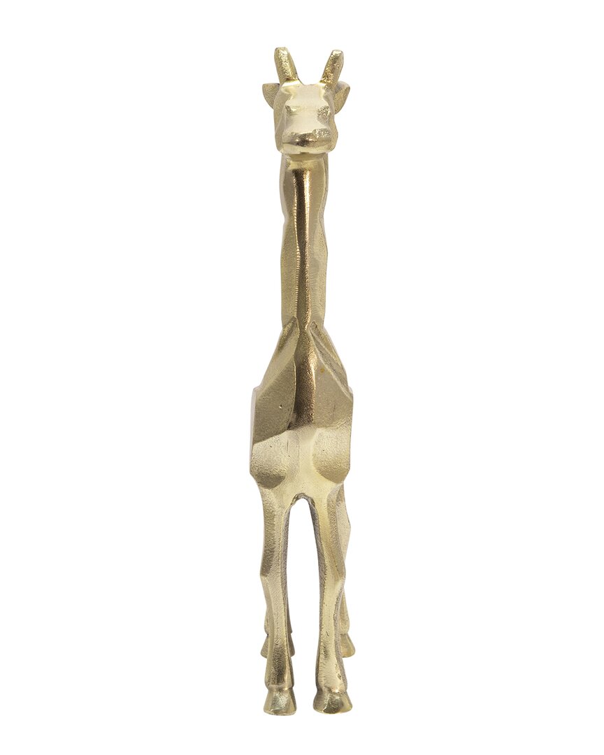 R16 Giraffe Decor In Gold