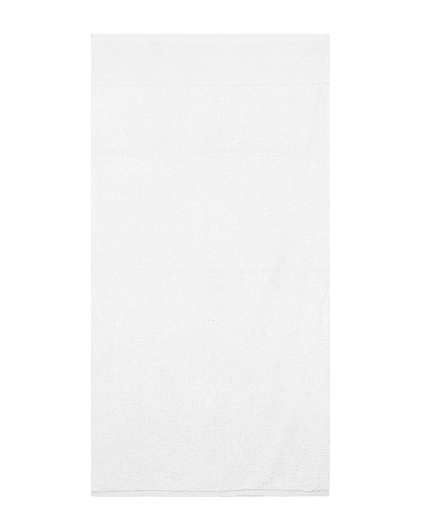 Anne De Solene Discontinued  Heritage Shower Towel In White