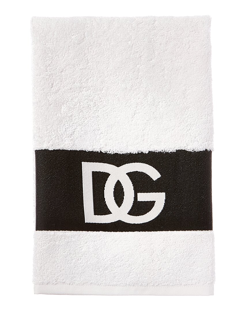 Dolce & Gabbana Logo-print Terry Guest Towel In White
