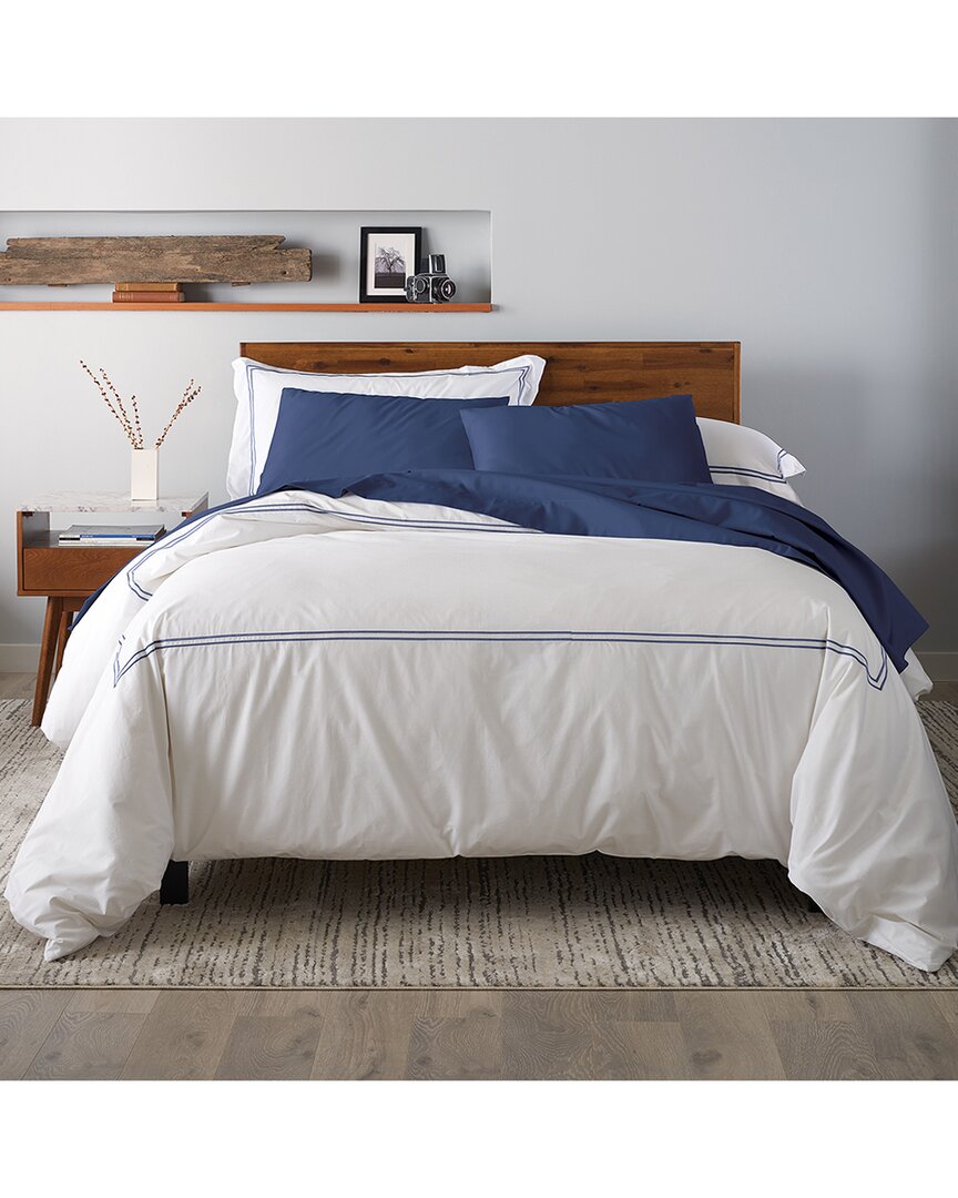 Ella Jayne Down Comforter Duvet Cover Set - Navy