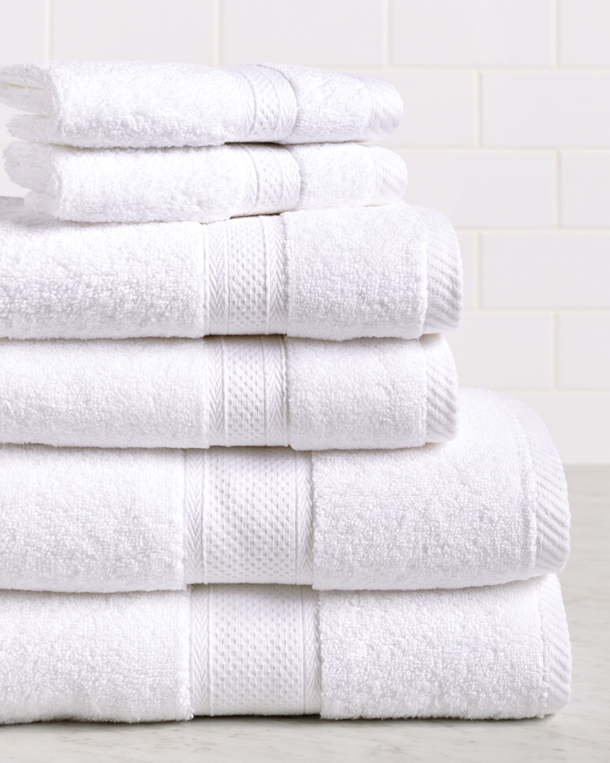 Espalma Zero Twist 6pc Towel Set In Nocolor