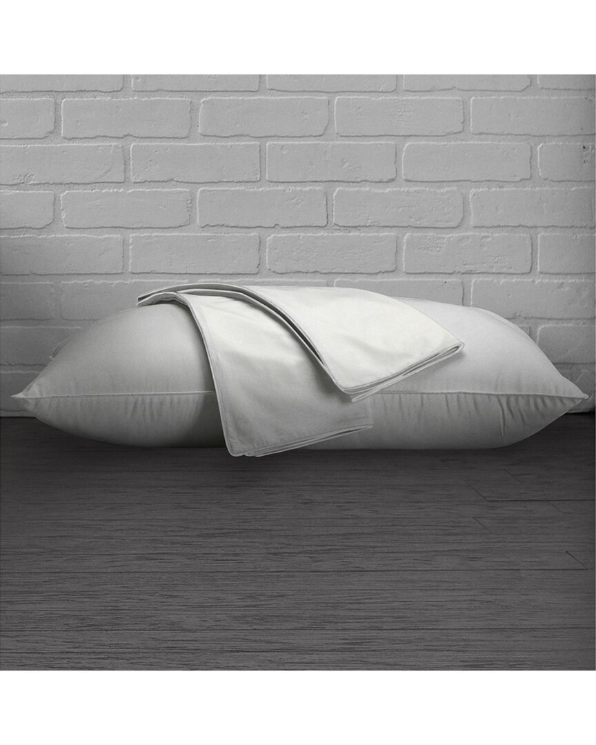Ella Jayne Percale Pillow Protector In White
