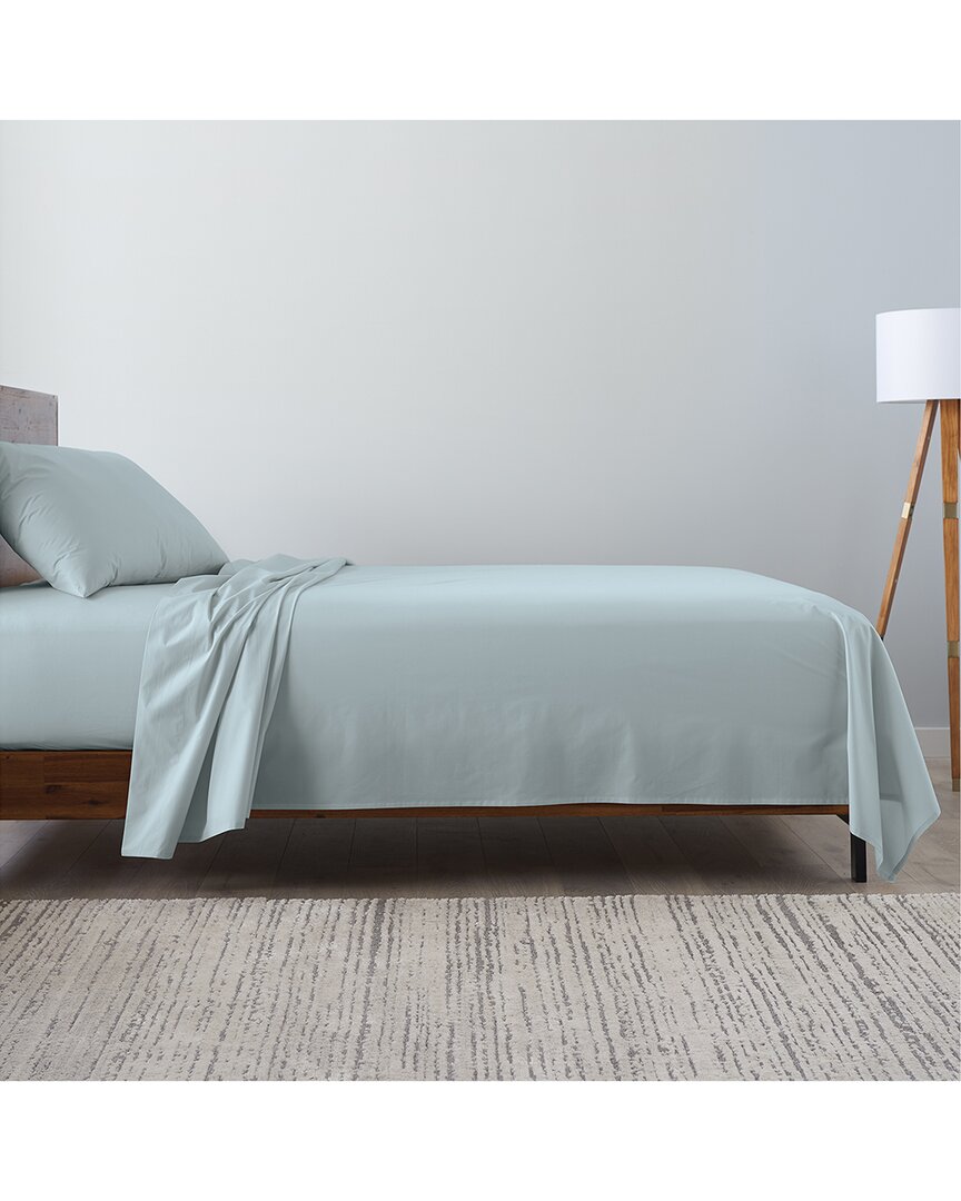 Ella Jayne Microfiber Peachy Soft 4pc Sheet Set In Blue