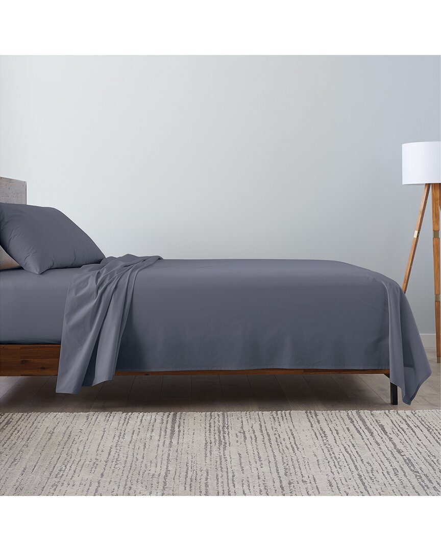 Ella Jayne Microfiber Peachy Soft 4pc Sheet Set In Grey