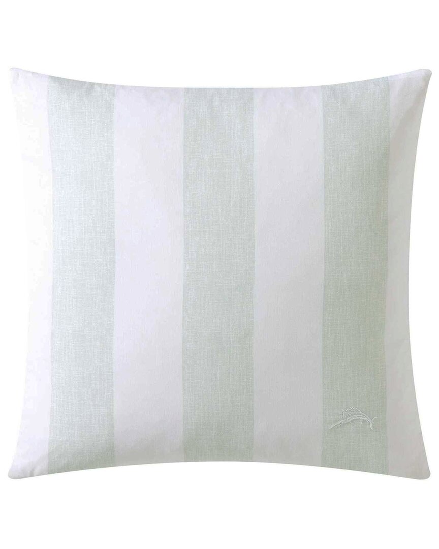 Tommy Bahama Awning Stripe Decorative Pillow In Green