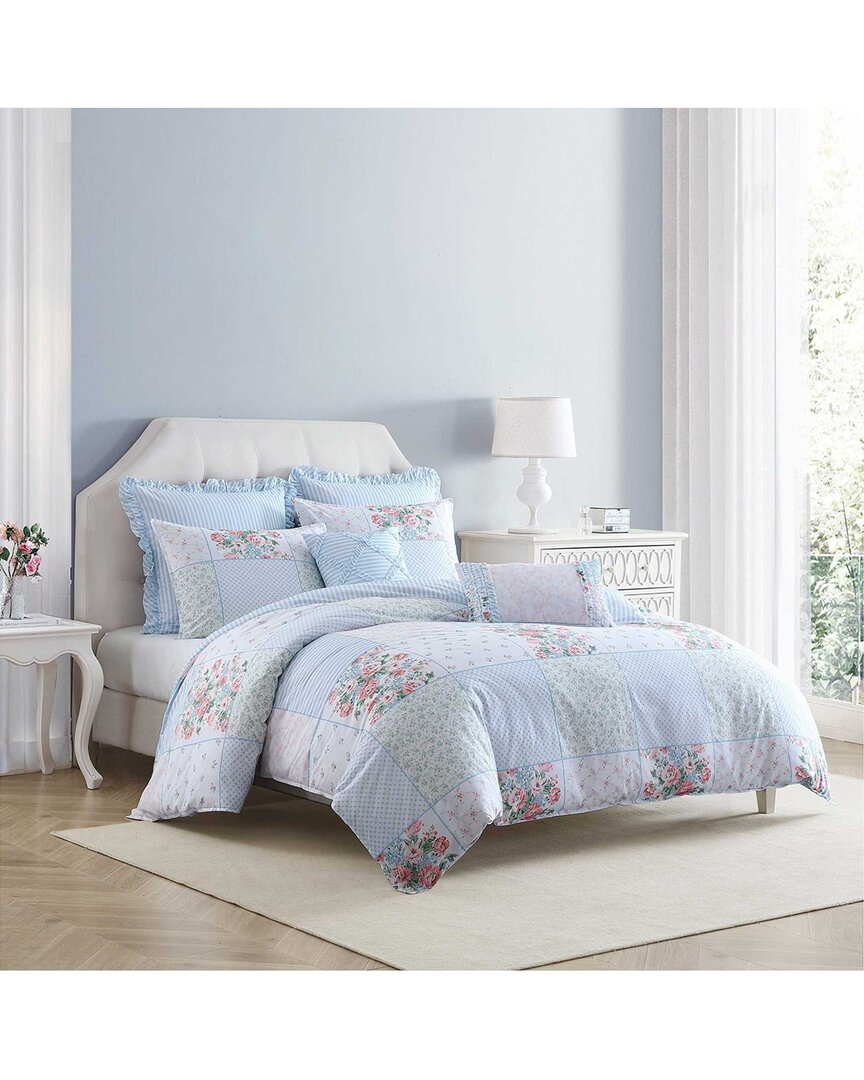 Shop Laura Ashley Hope Patchwork Comforter Set