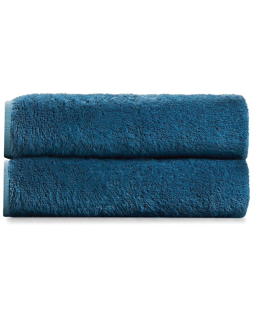 Pillow Guy Bamboo Hand Towel In Blue
