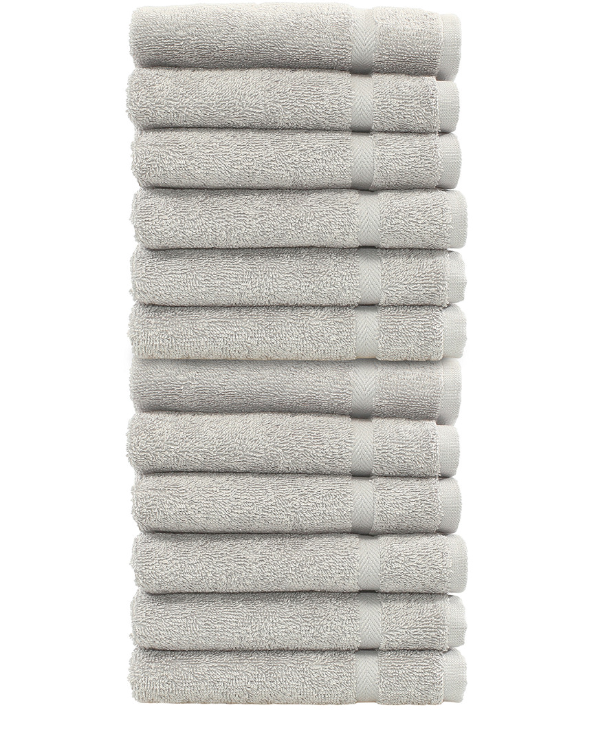 Linum Home Textiles Set Of 12 Denzi Washcloths