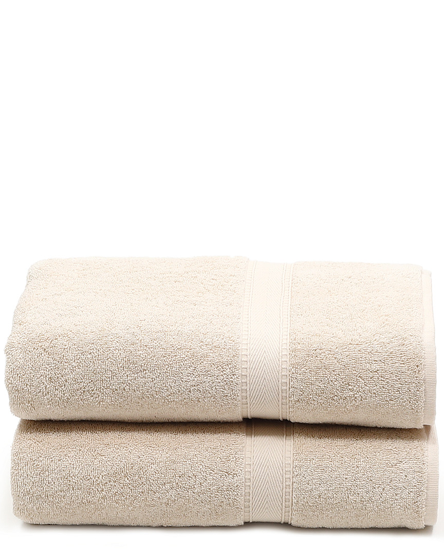 Linum Home Textiles Set Of 2 Sinemis Terry Bath Towels