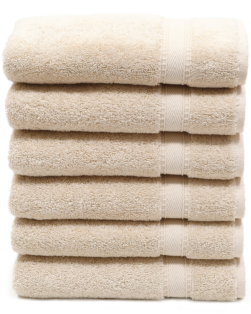 Linum Home Textiles Set Of 6 Sinemis Terry Washcloths
