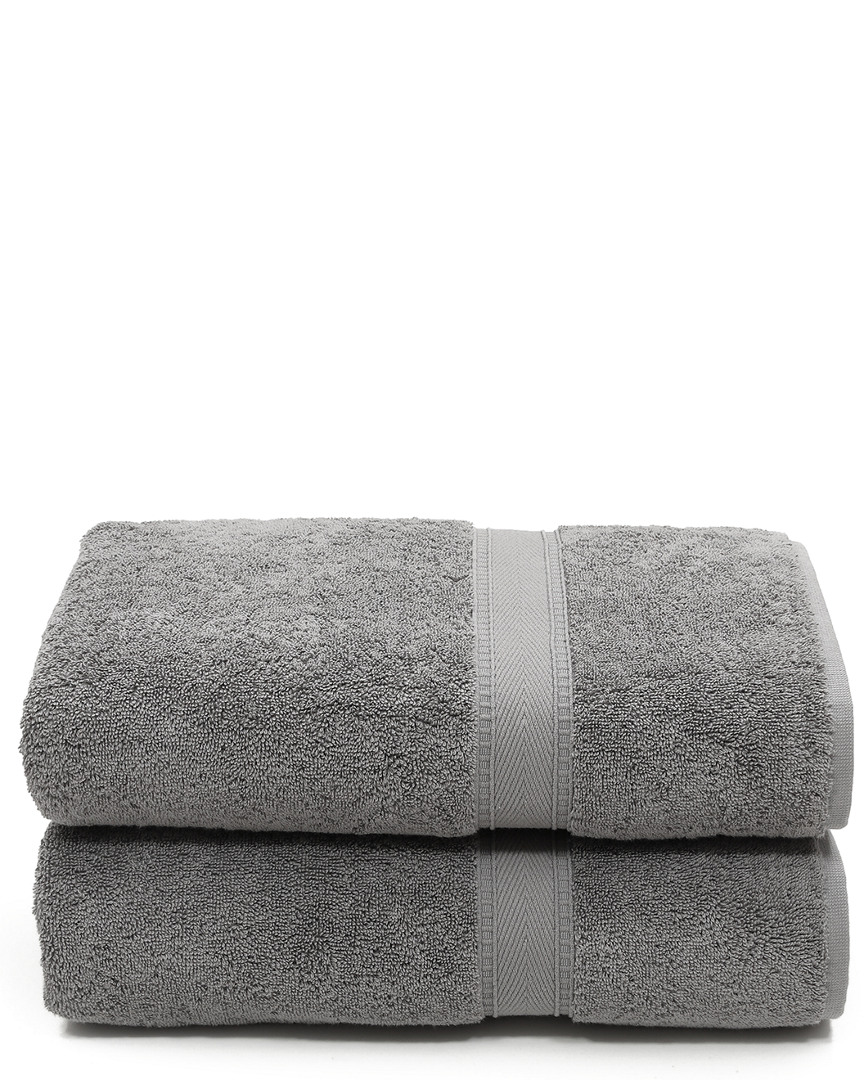 Linum Home Textiles Set Of 2 Sinemis Terry Bath Towels