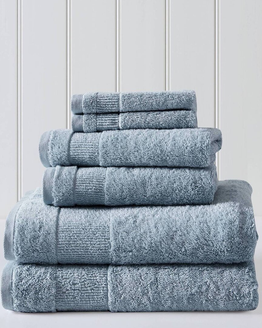 Tommy Bahama Island Retreat 6pc Tranquil Blue Towel Set In Multi