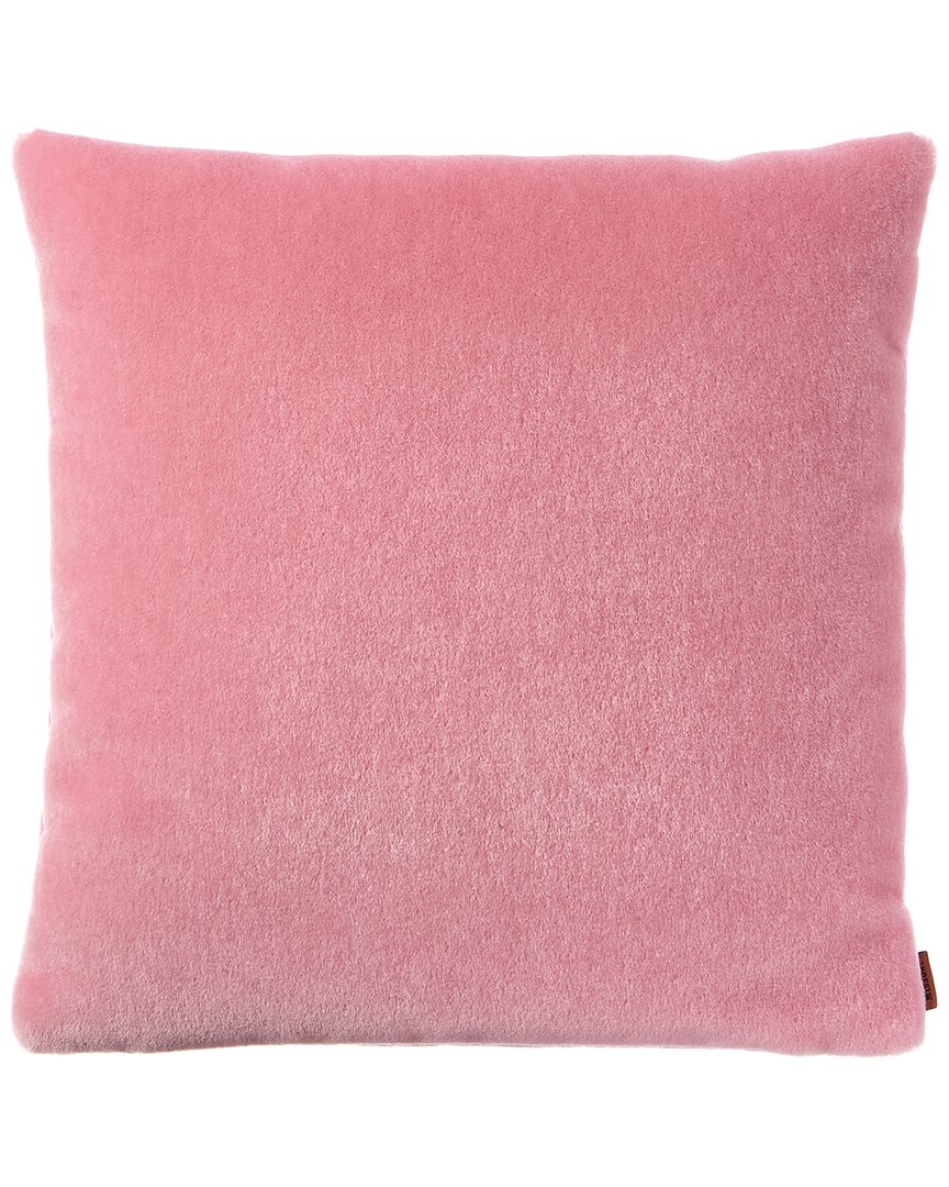Missoni Home Royal Mohair-blend Cushion In Pink