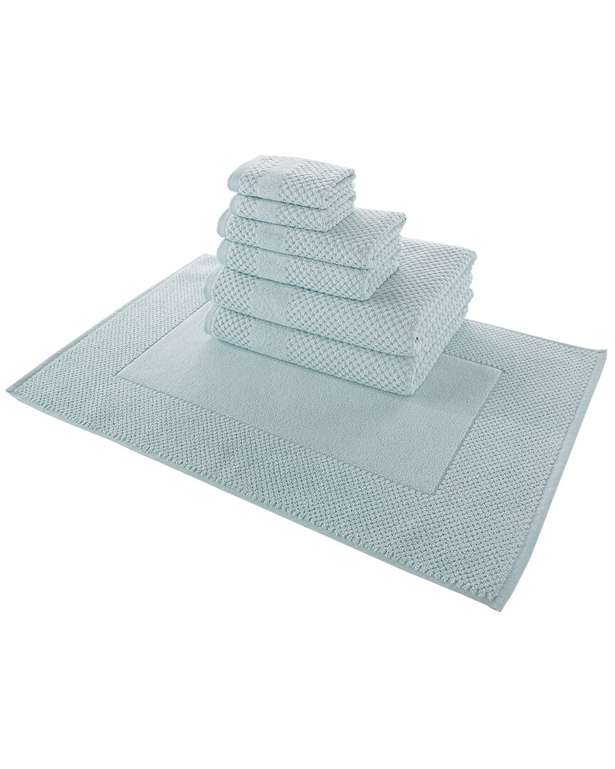Alexis Antimicrobial Honeycomb 7pc Towel Set