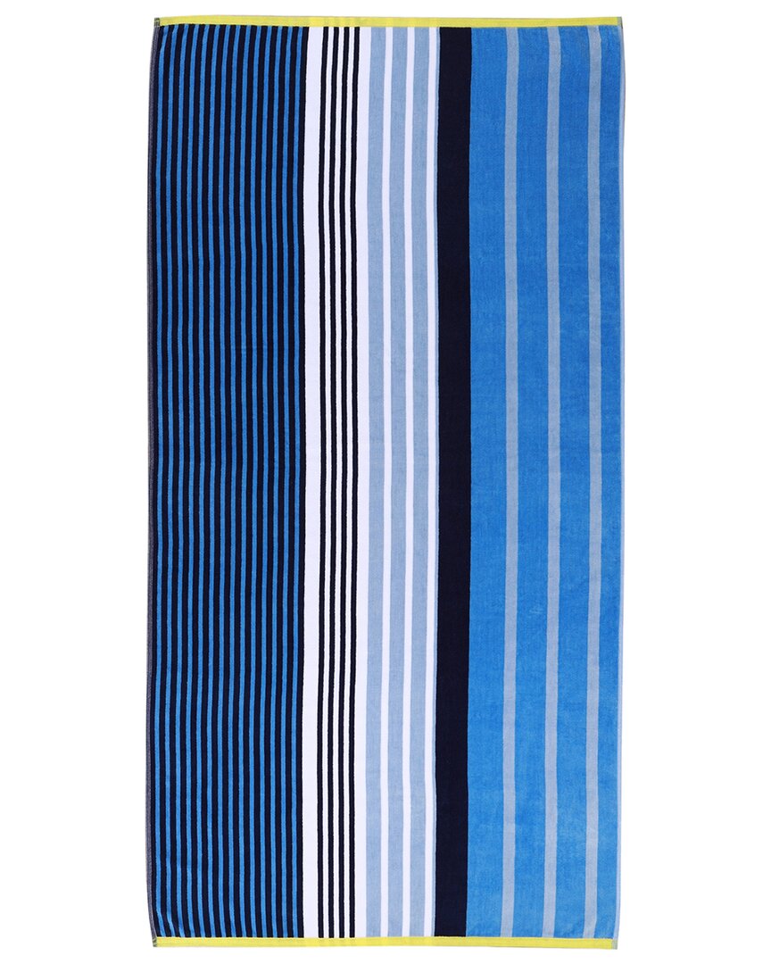 Superior Mira Striped Cotton Large Oversized Beach Towel