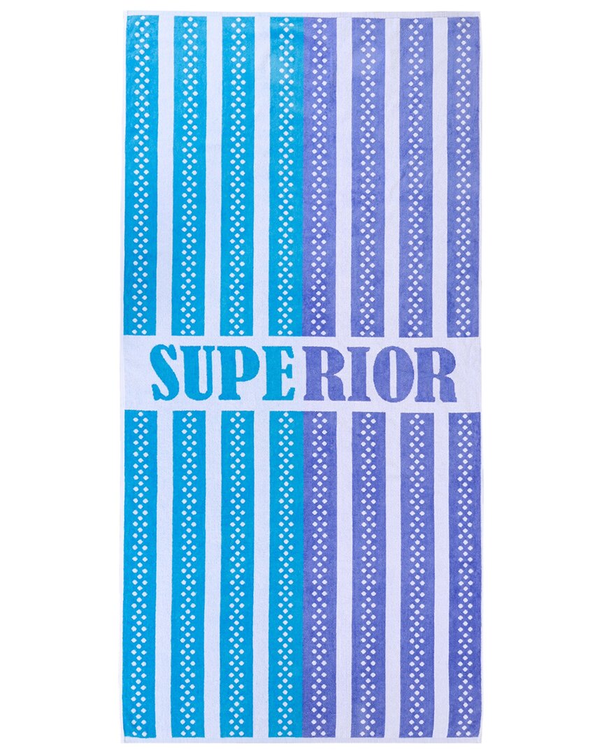 Superior Striped Cotton Large Oversized Beach Towel