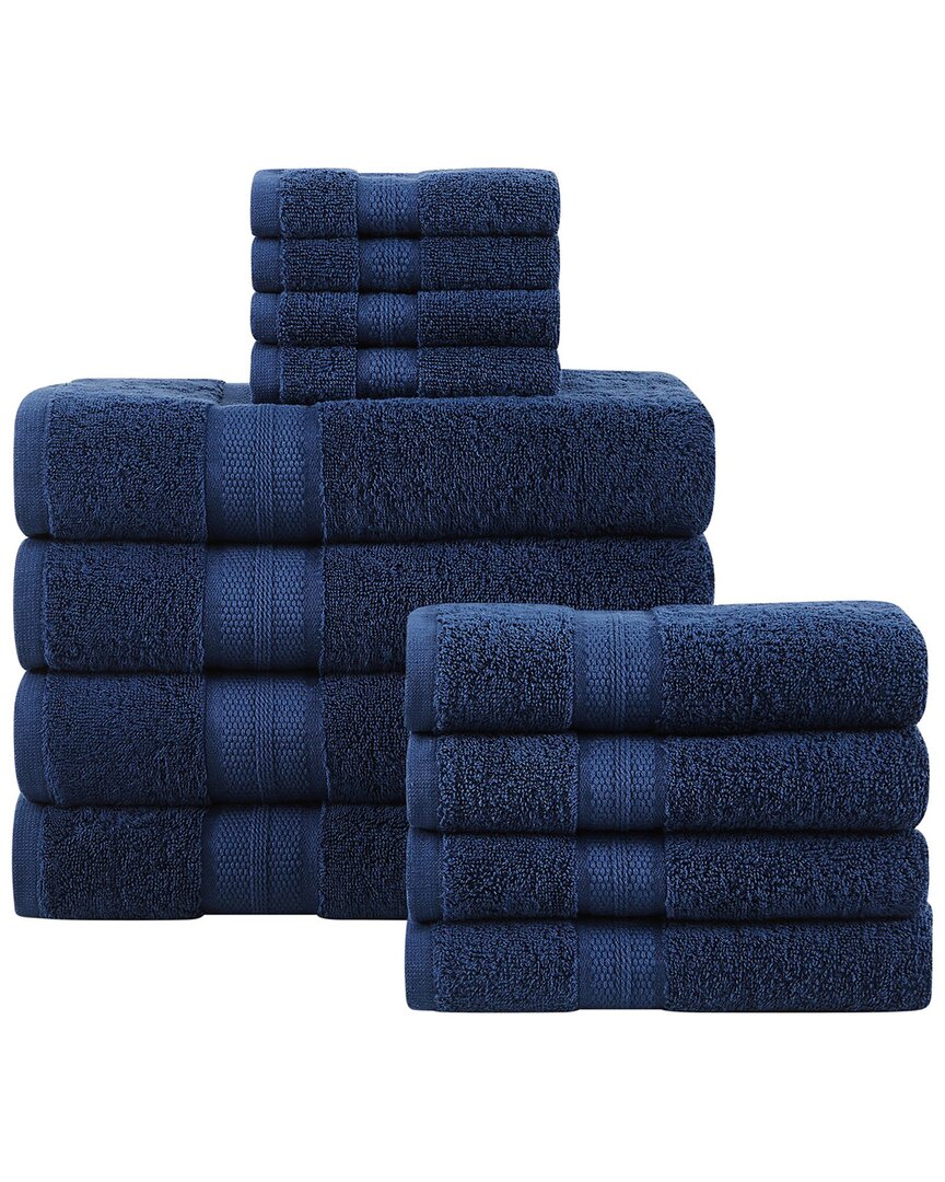 London Fog Signature Solid 12pc Towel Set