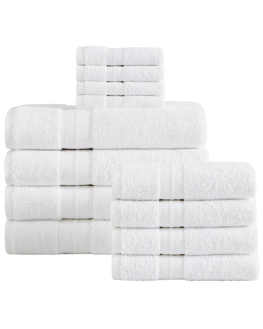 London Fog Signature Solid 12pc Towel Set