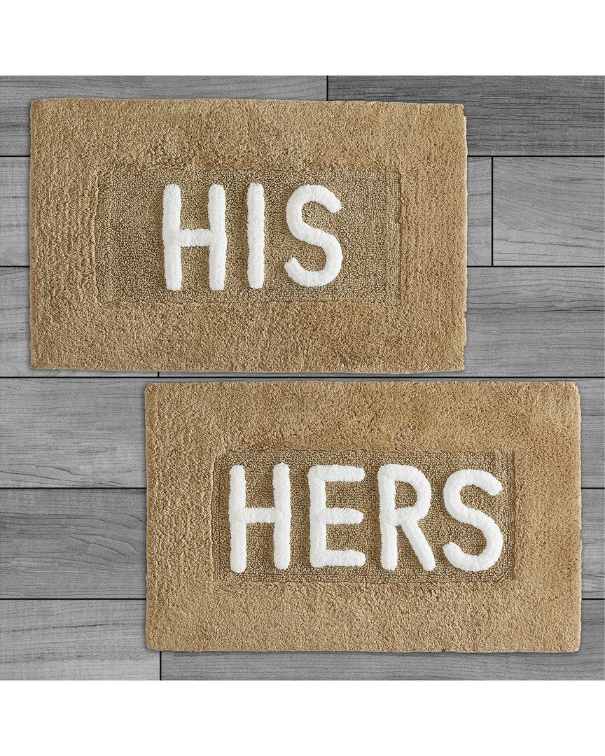 Shop Jean Pierre New York His & Hers Bath Mat Set