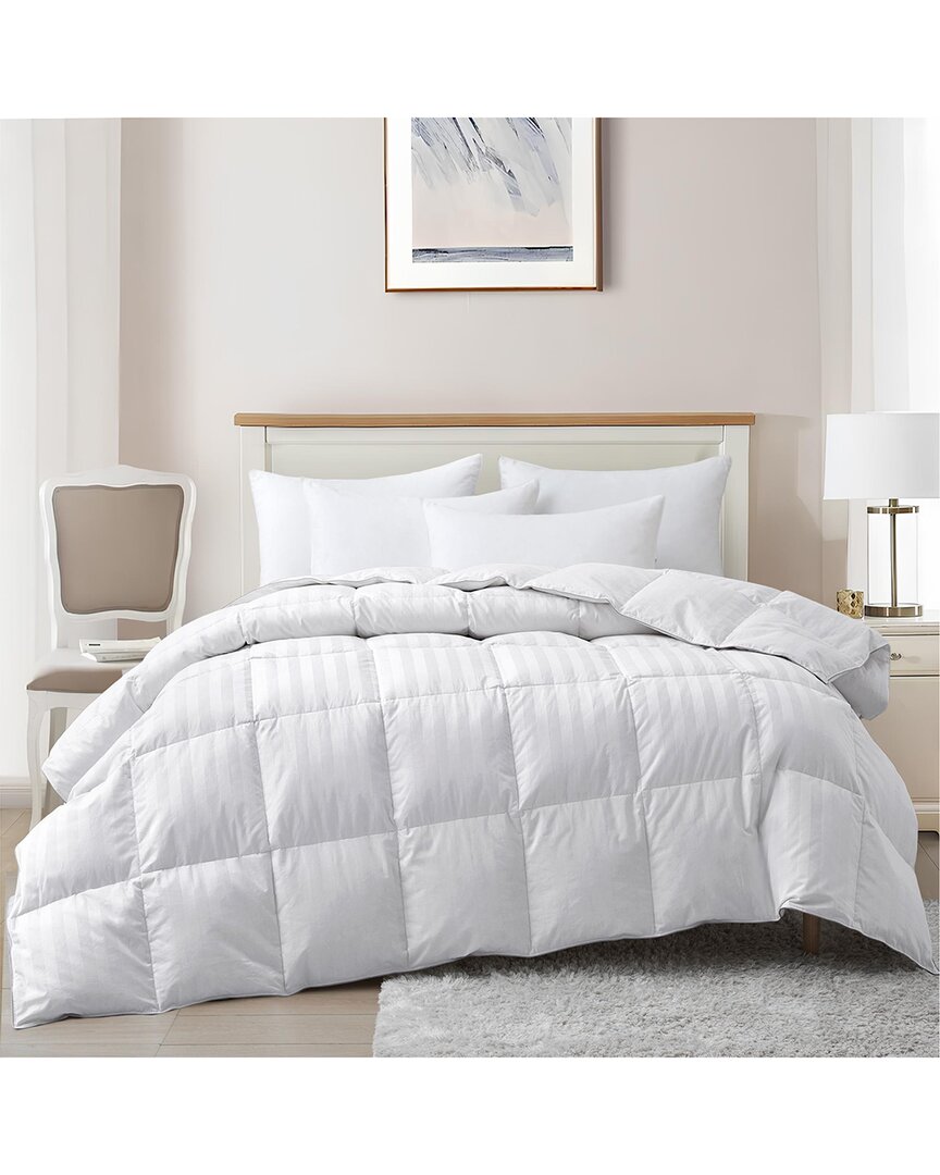 UNIKOME UNIKOME 500 THREAD COUNT GOOSE DOWN FEATHER COMFORTER