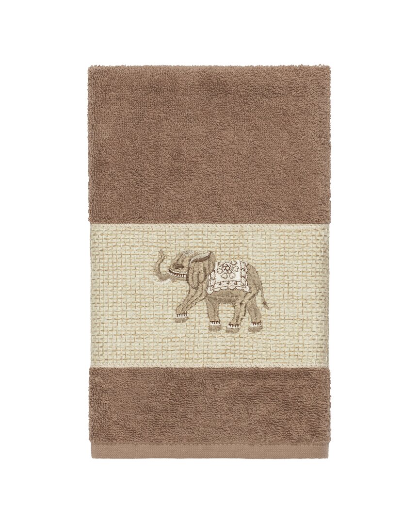 Linum Home Textiles Quinn Turkish Cotton Embellished Hand Towel