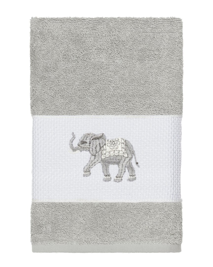 Linum Home Textiles Quinn Turkish Cotton Embellished Hand Towel