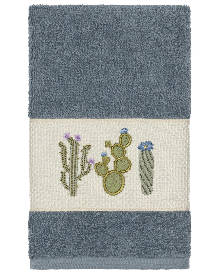 Linum Home Textiles Mila Turkish Cotton Embellished Hand Towel