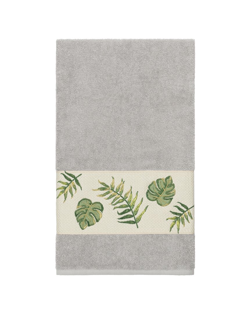 Shop Linum Home Textiles Zoe Turkish Cotton Embellished Bath Towel