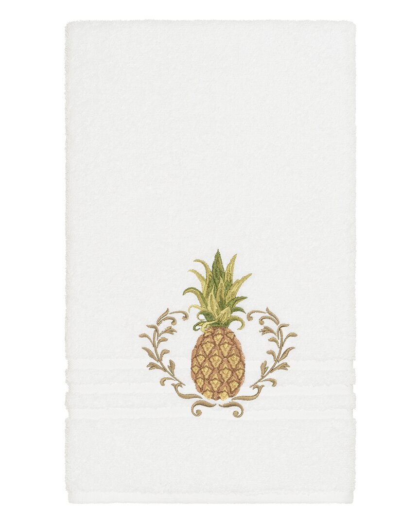 Shop Linum Home Textiles Welcome Turkish Cotton Embellished Bath Towel