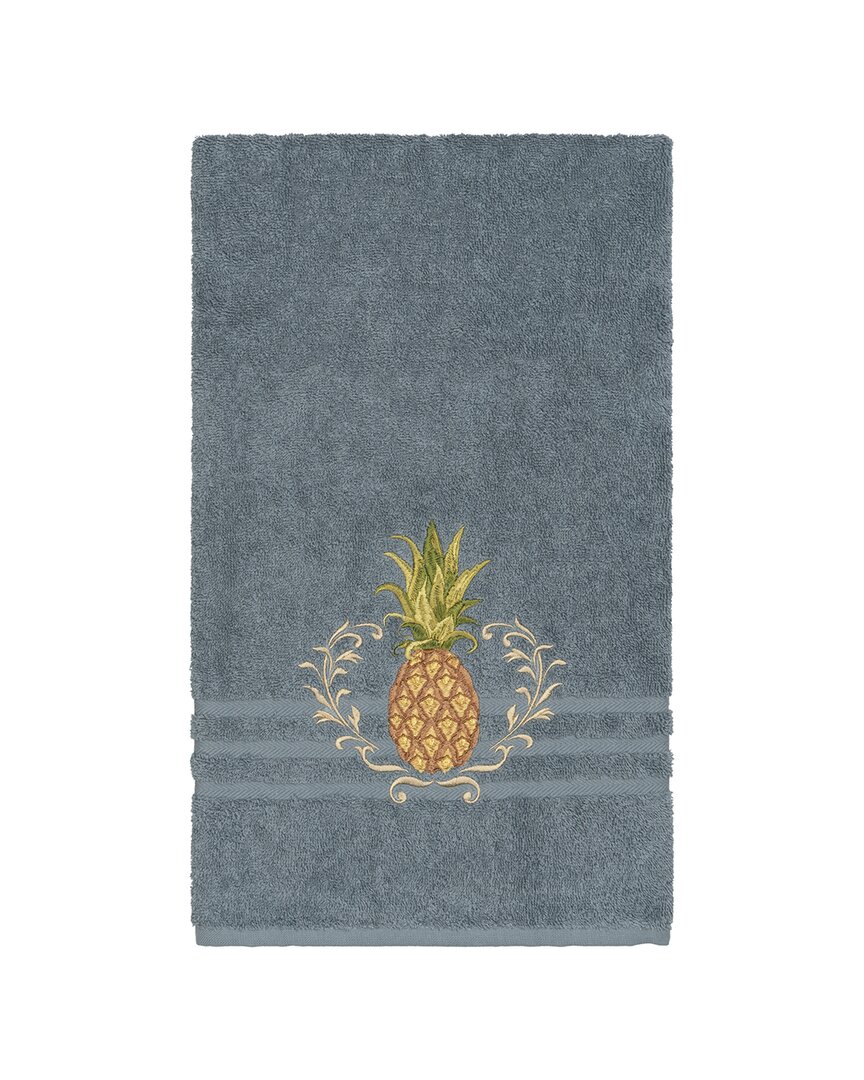Linum Home Textiles Welcome Turkish Cotton Embellished Bath Towel