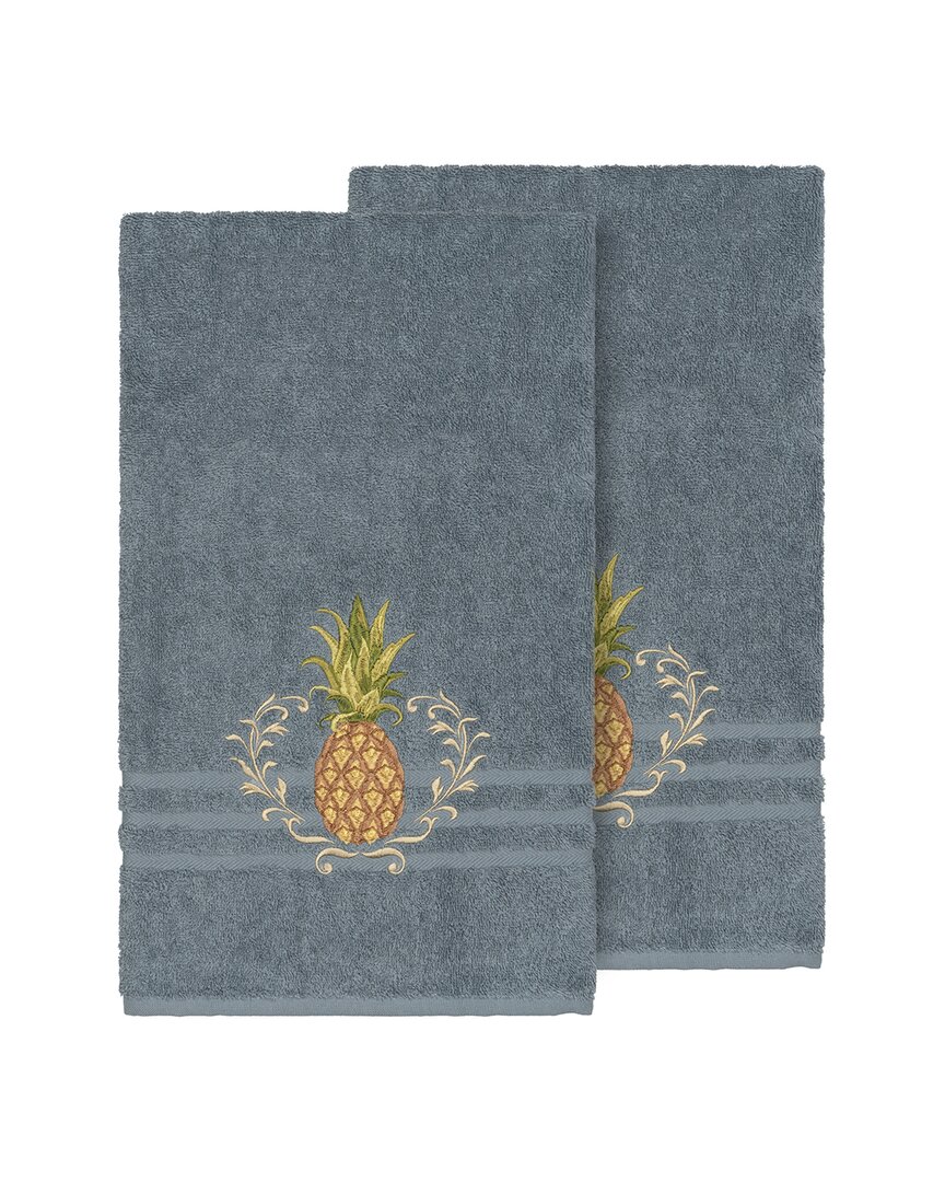 Shop Linum Home Textiles Welcome Turkish Cotton 2pc Embellished Bath Towel Set