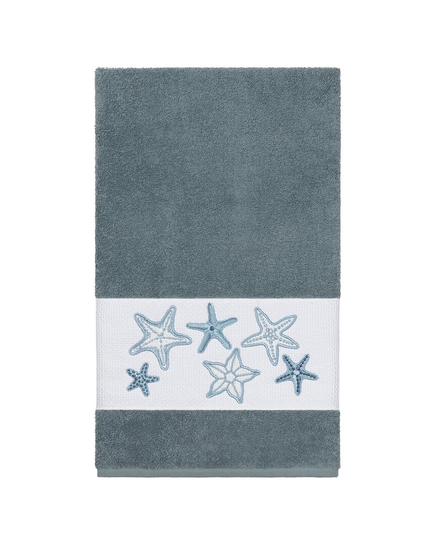 Linum Home Textiles Lydia Turkish Cotton Embellished Bath Towel