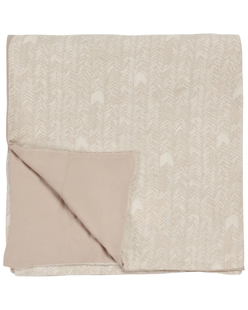 Villa By Classic Home Lana Embroidered Duvet In Beige