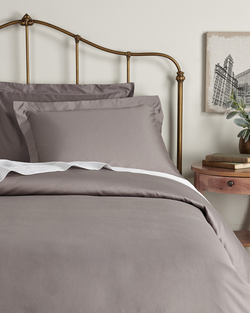 Superior 400 Thread Count Solid Duvet Cover Set