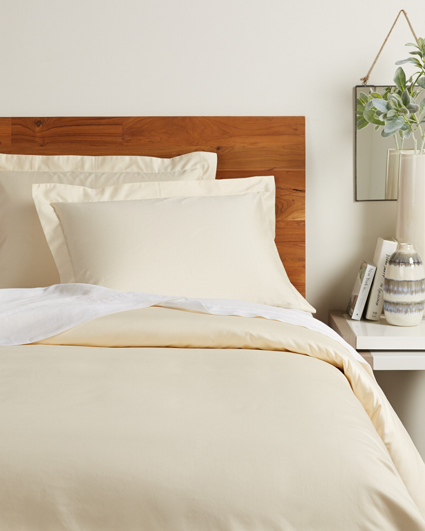 Superior 400 Thread Count Solid Duvet Cover Set
