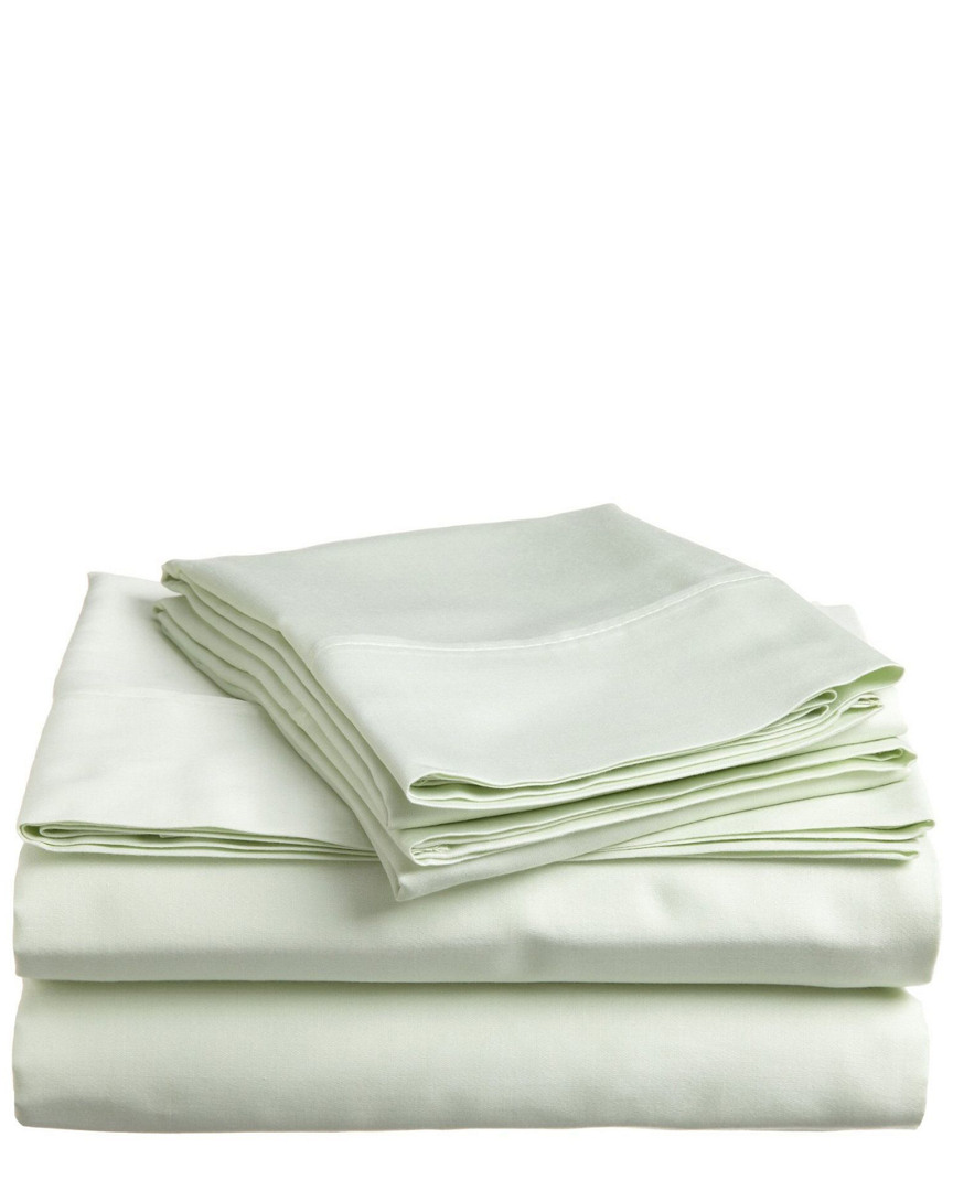 Superior Discontinued  300 Thread Count Solid Deep Pocket Sheet Set In Green
