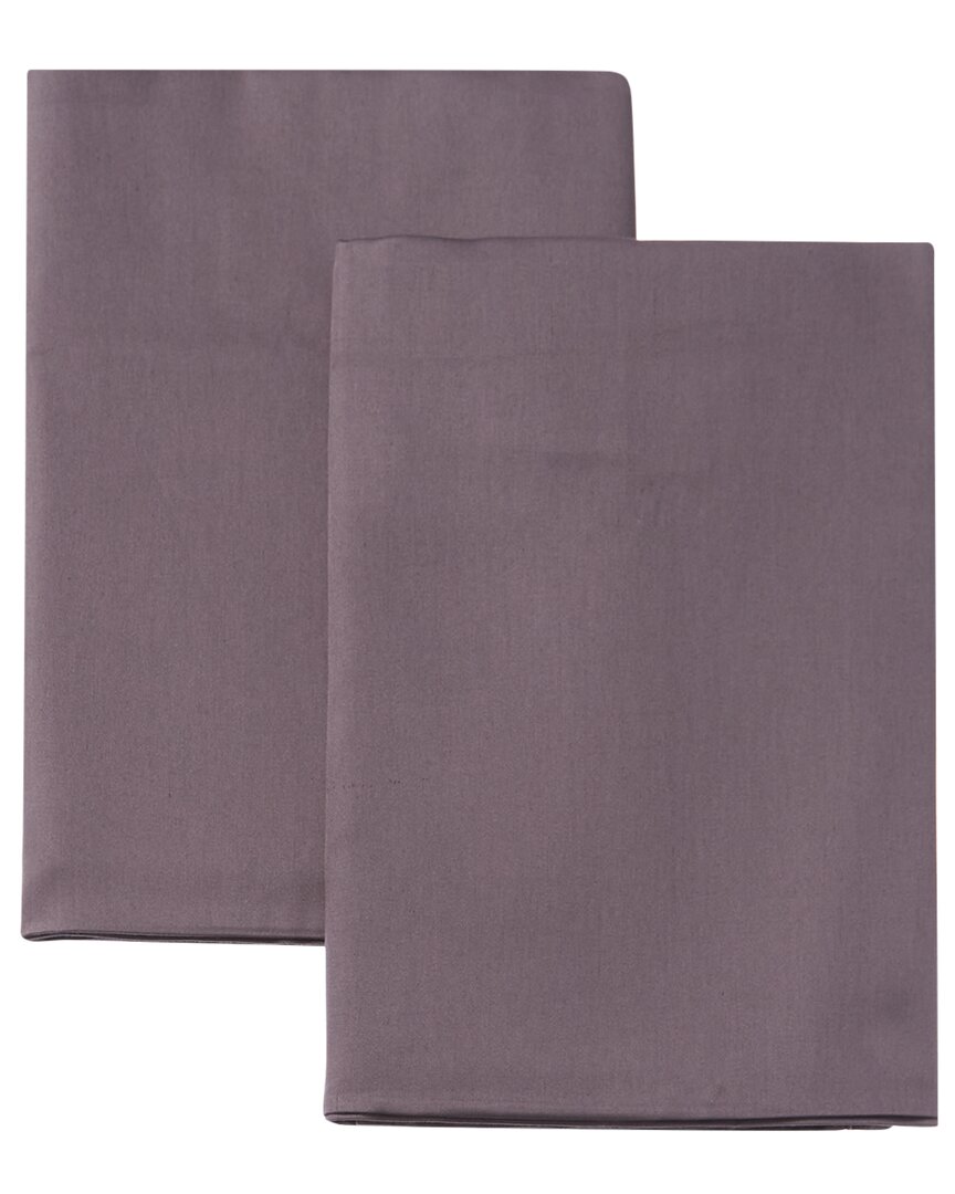 Schlossberg Of Switzerland Pillow Case Pair In Purple