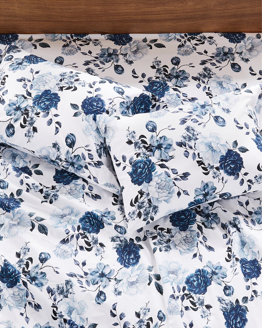 Johnny Was 300 Thread Count Set Of 2 Pretty Dancer Pillowcases In Blue