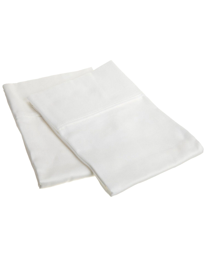 Superior 400 Thread Count 2pc Solid Pillowcase Set