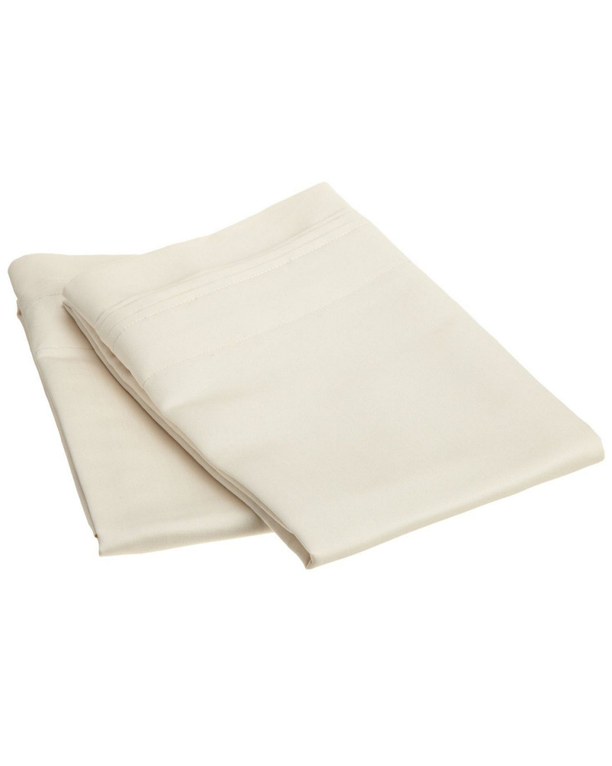 Superior 1000 Thread Count Egyptian Cotton Pillowcases In Neutral