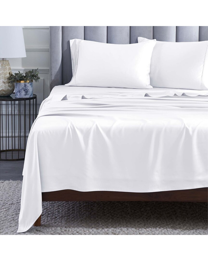 SUPERIOR SUPERIOR MODAL FROM BEECHWOOD 400 THREAD COUNT LIGHTWEIGHT COOLING SOLID DEEP  POCKET BED SHEET SET 