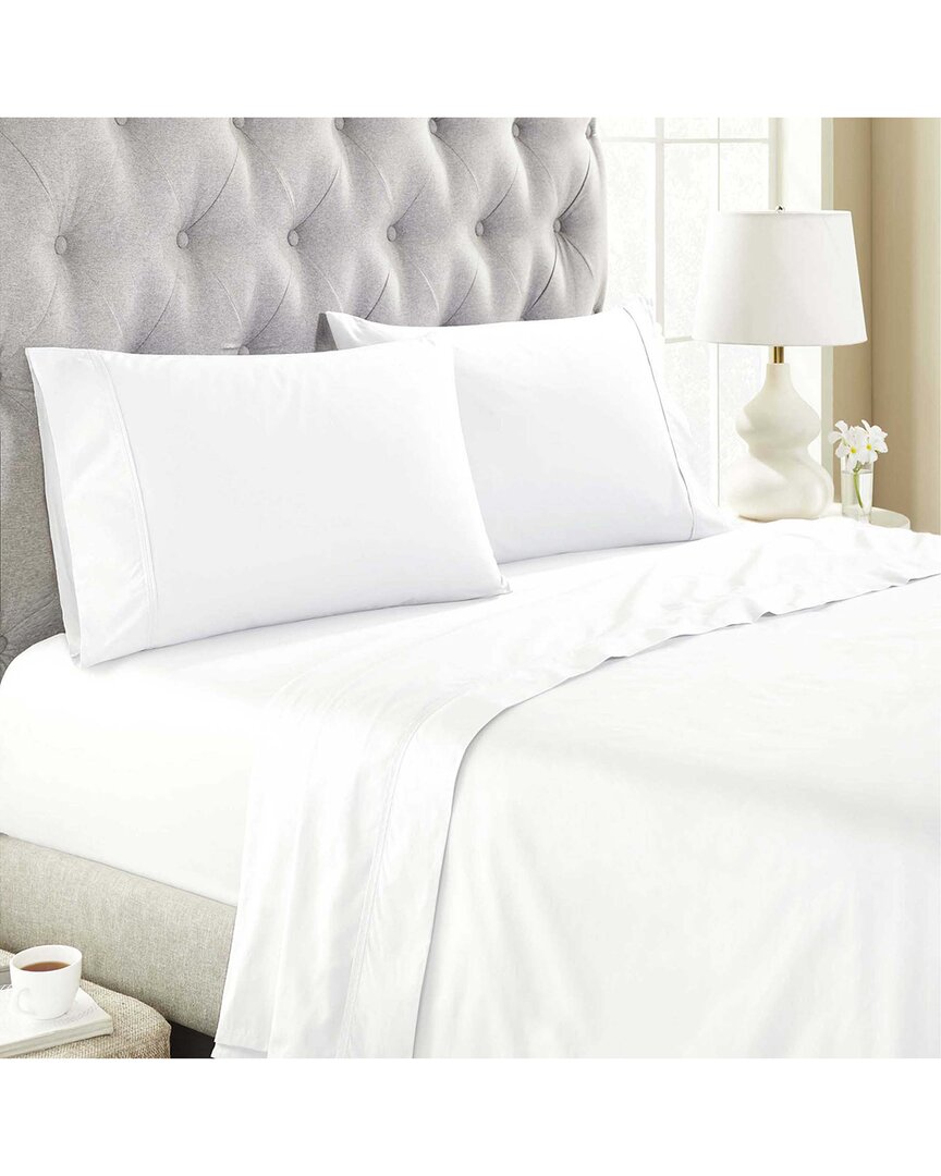 Superior Organic Cotton 300 Thread Count Percale Deep Pocket Bed Sheet Set