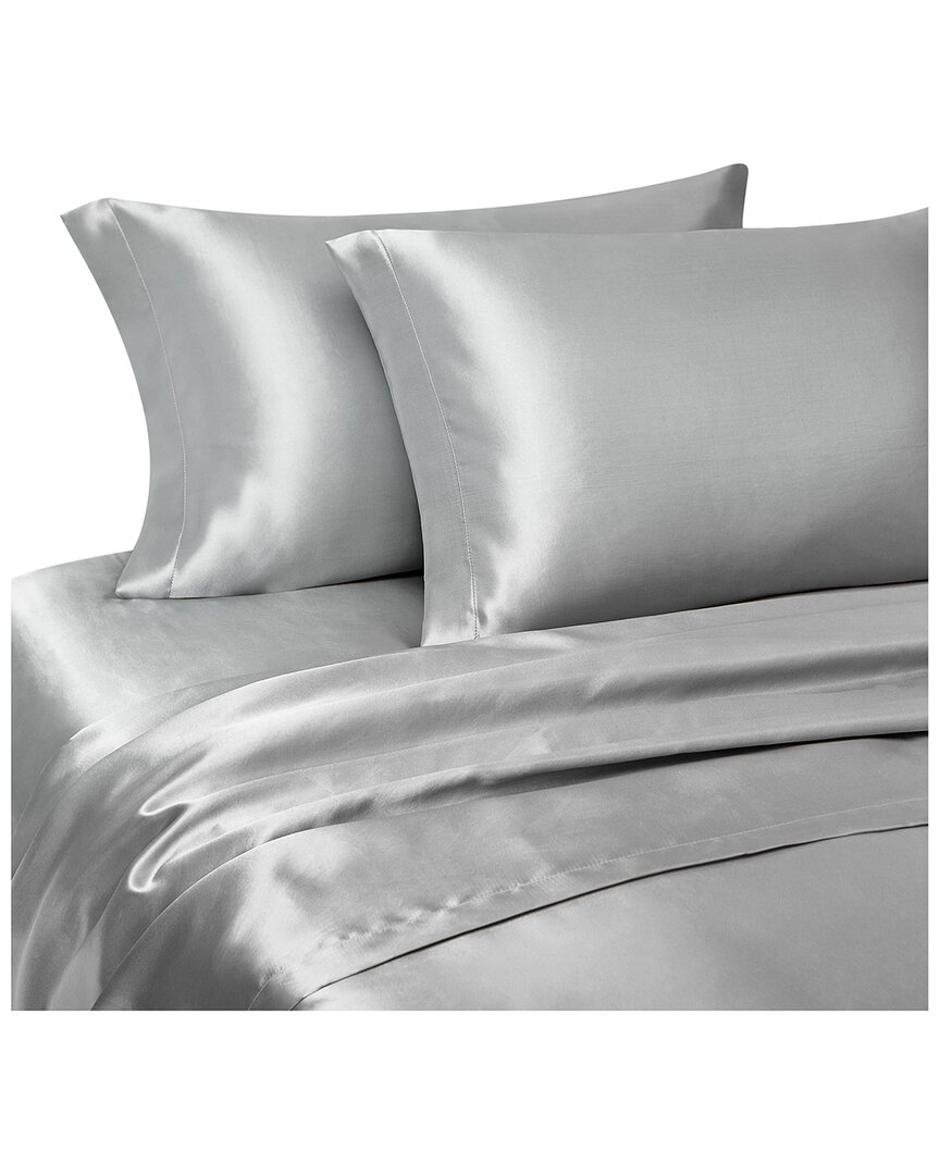 Marquis By Waterford Discontinued  Jennet Pillowcase Pair In Silver
