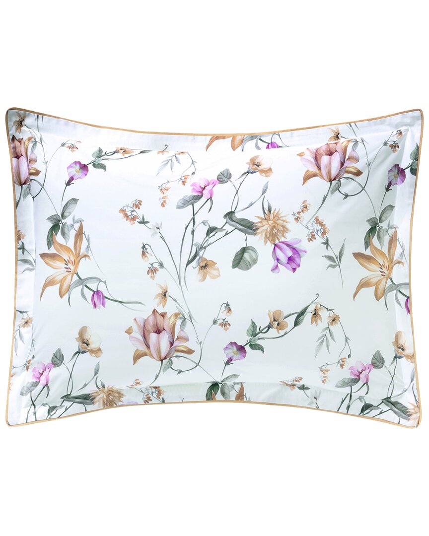 Anne De Solene Anne De Solène Cotton Percale 200 Thread Count Perle Lune Boudoir Sham