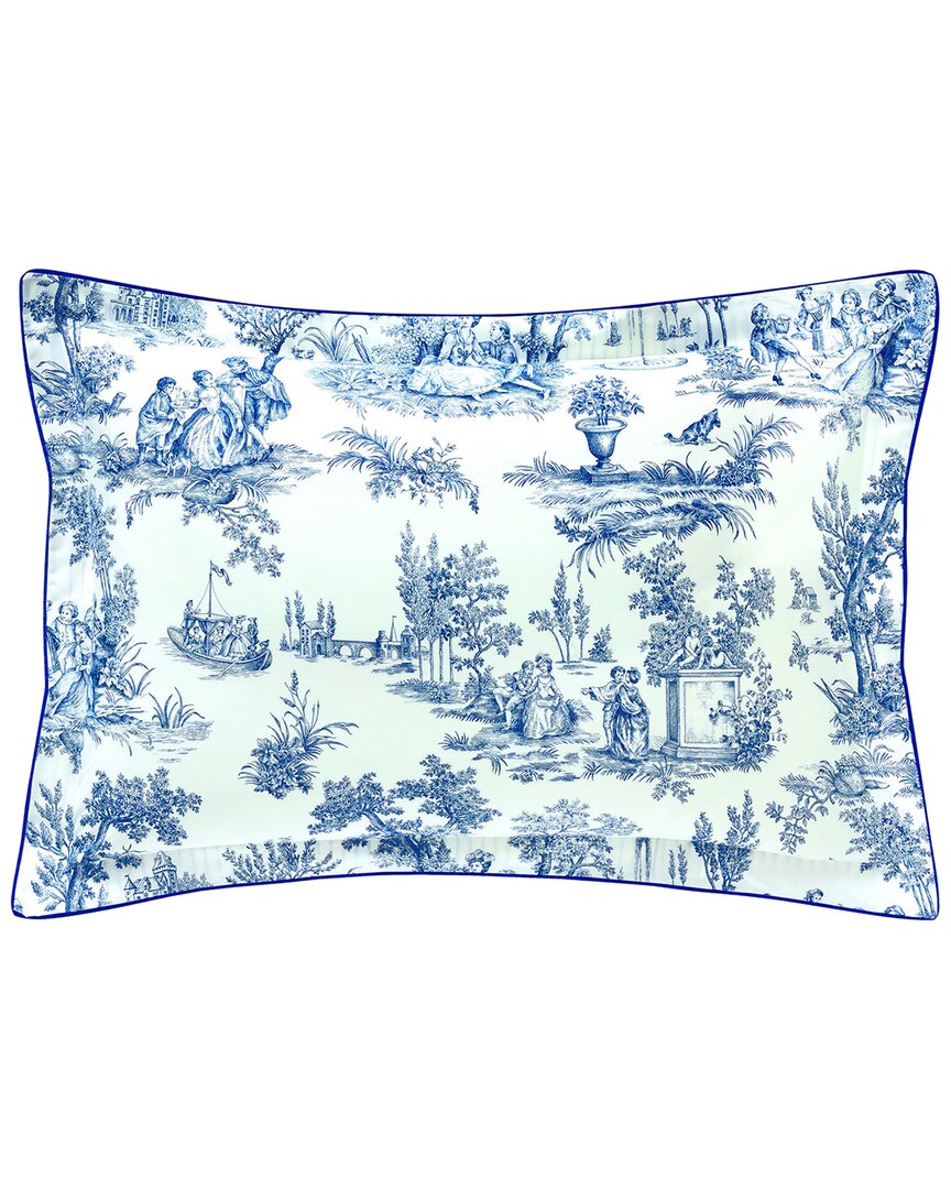 Anne De Solene Anne De Solène Organic Cotton Percale 200 Thread Count Galante Boudoir Sham