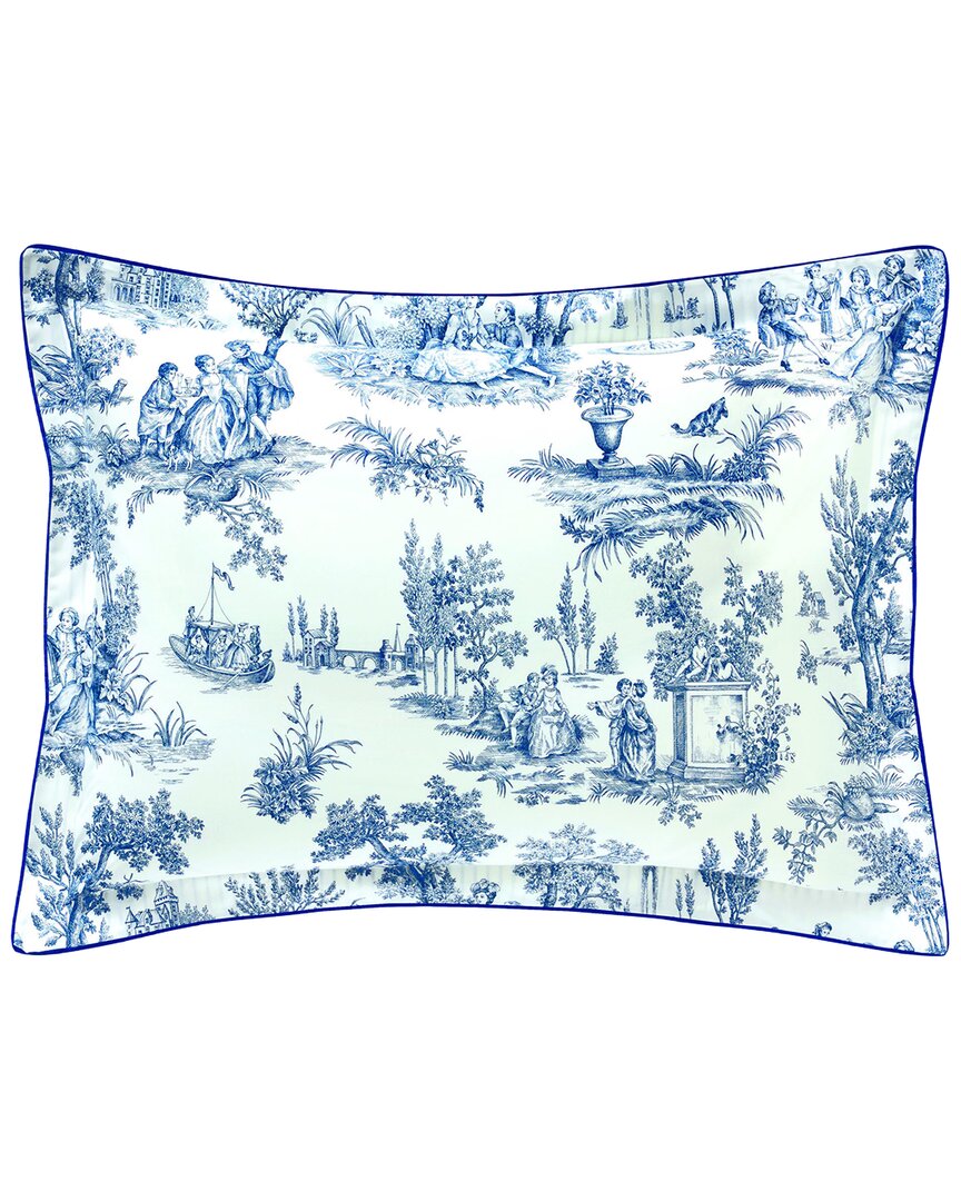 Anne De Solene Anne De Solène Organic Cotton Percale 200 Thread Count Galante Boudoir Sham