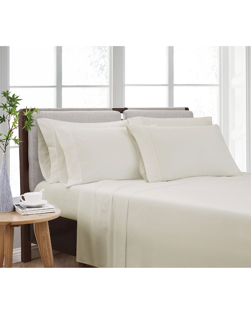 Cannon Heritage Solid 7pc Sheet Set In Ivory