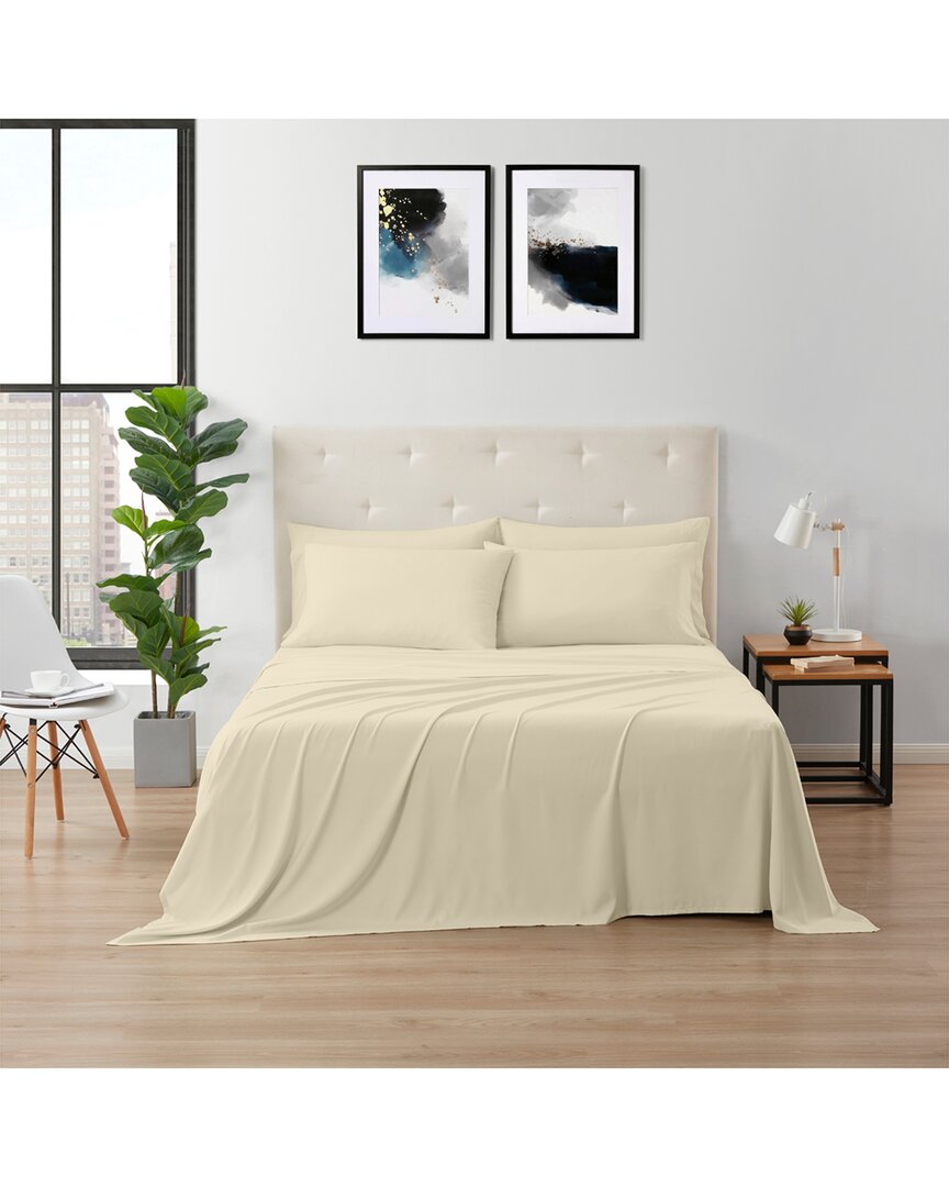 Kathy Ireland Bamboo Cooling Sheet Set - Ivory