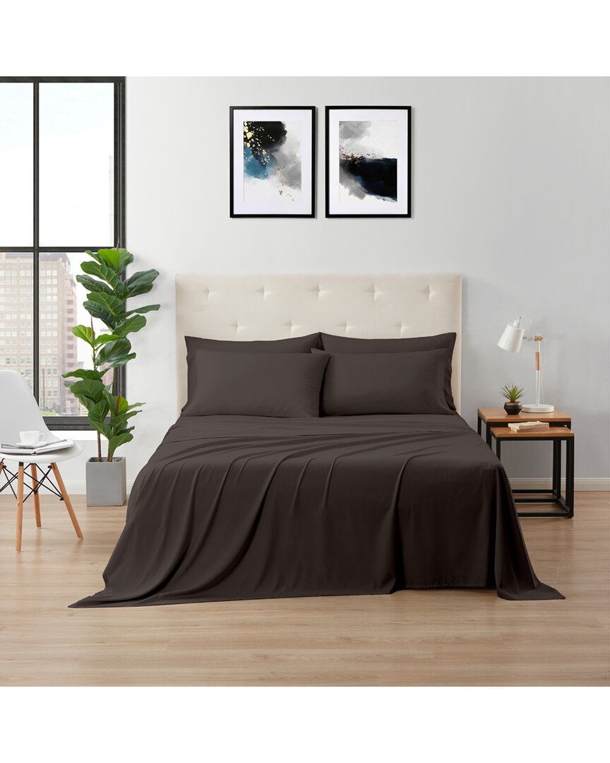 Kathy Ireland Bamboo Cooling Sheet Set - Purple